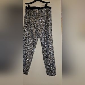 Silver Sparkly Pants